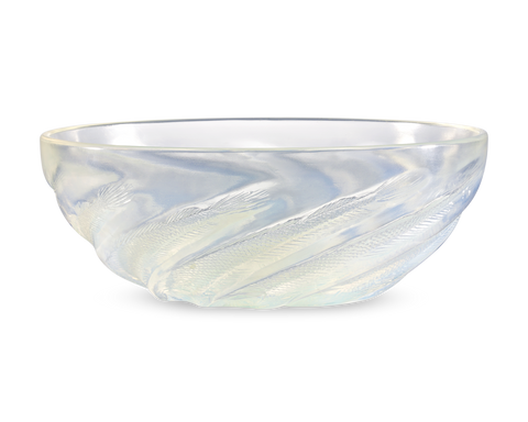 Poissons Glass Bowl by René Lalique