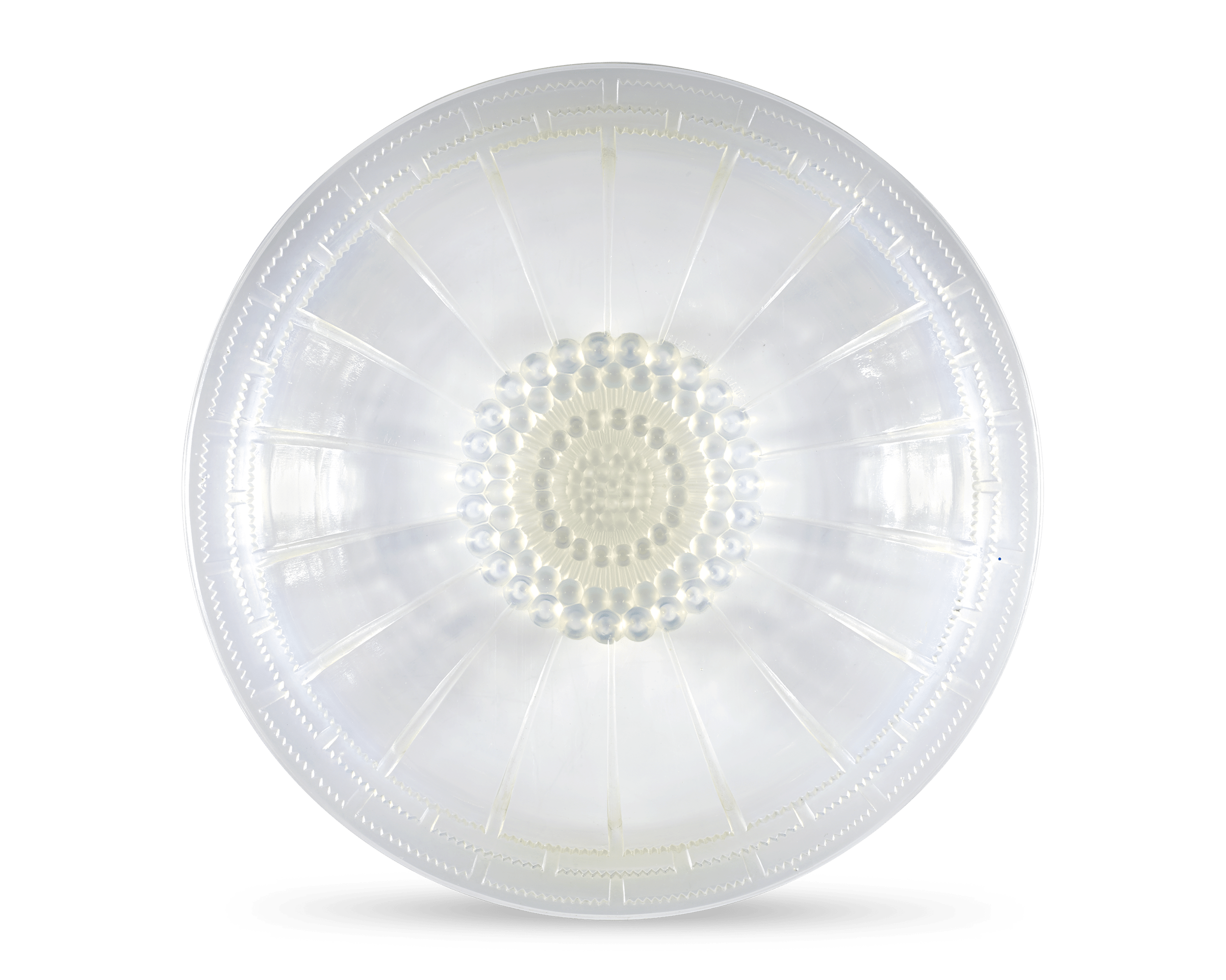 René Lalique Crémieu Opalescent Glass Bowl