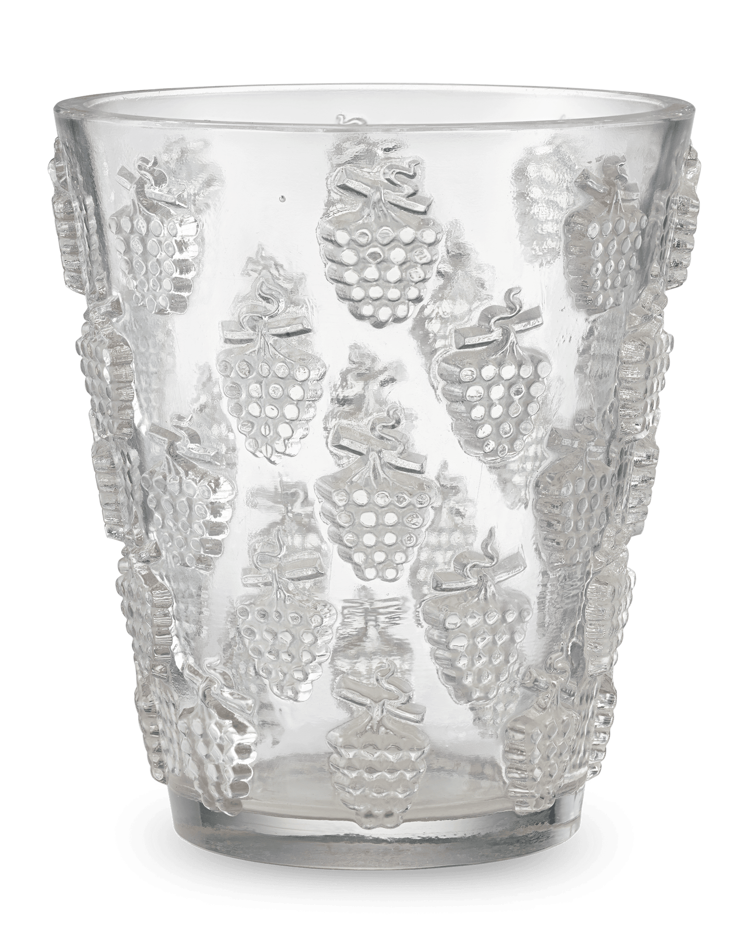 René Lalique Malaga Polished Glass Vase