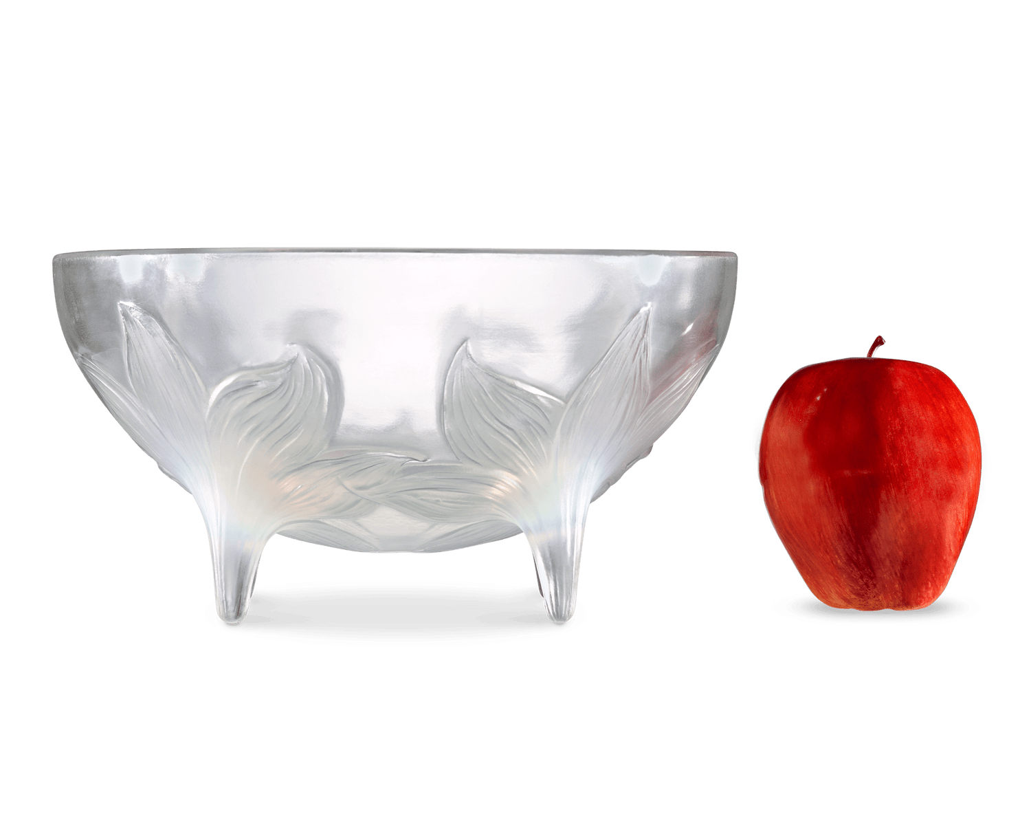 René Lalique Lys Footed Bowl