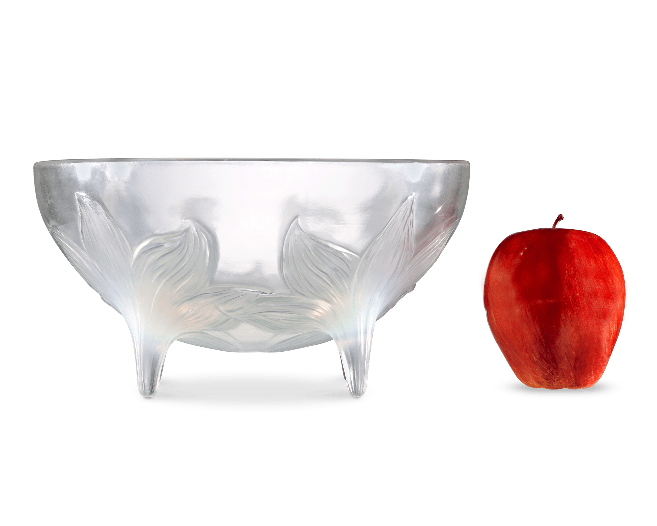 René Lalique Lys Footed Bowl