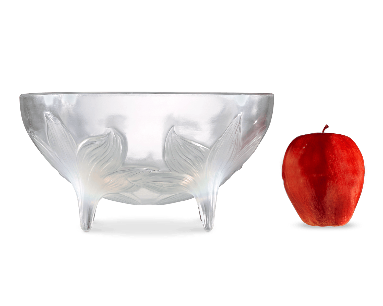 René Lalique Lys Footed Bowl