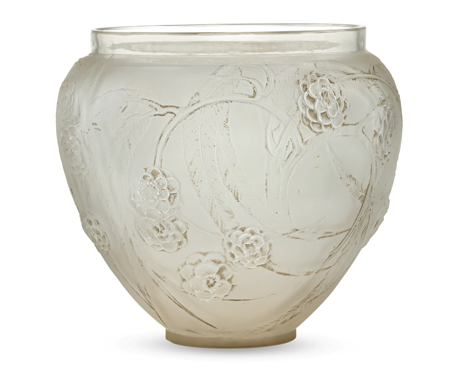 René Lalique Néfliers Vase