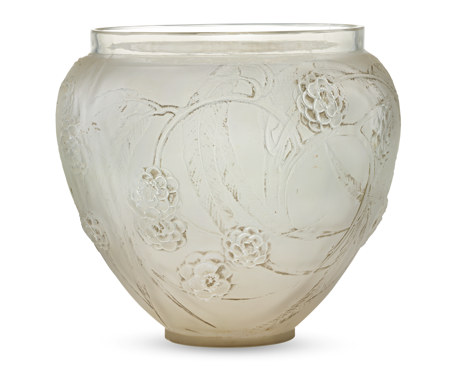 René Lalique Néfliers Vase