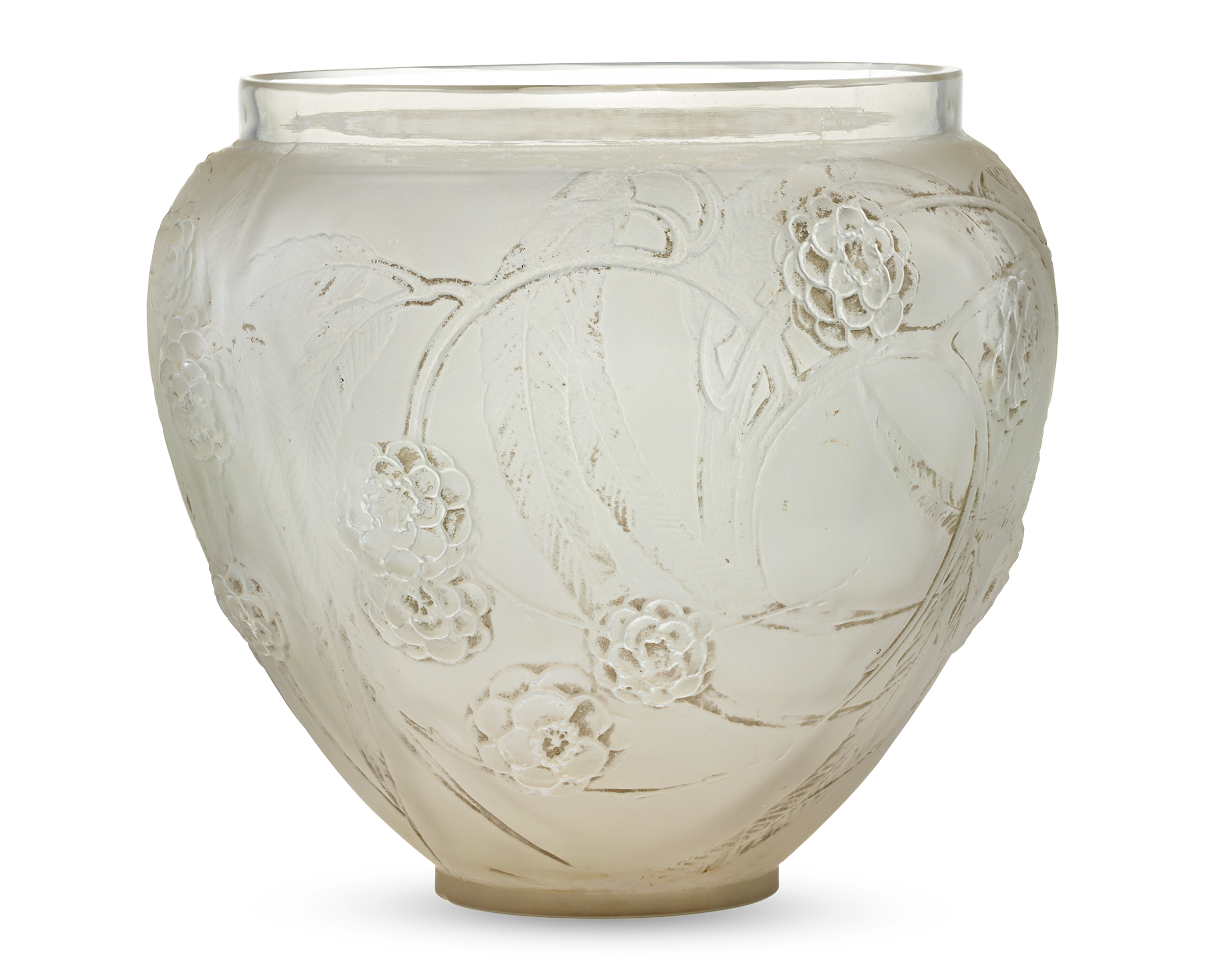 René Lalique Néfliers Vase