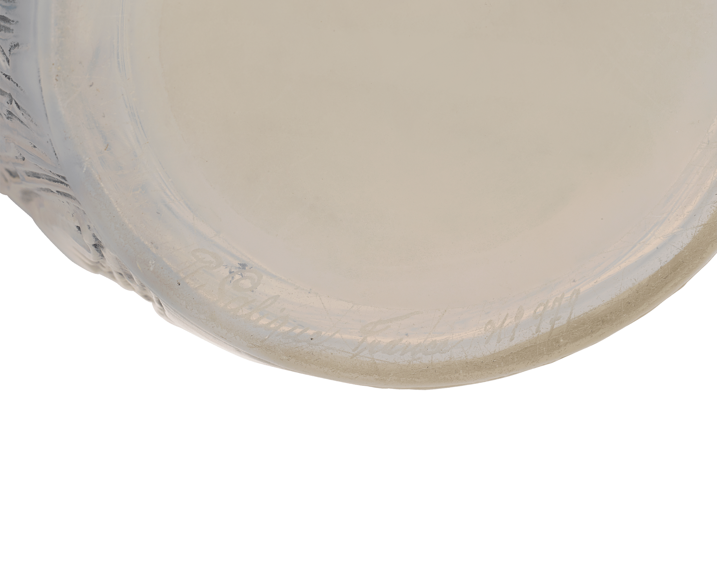 René Lalique Domrémy Frosted Glass Vase