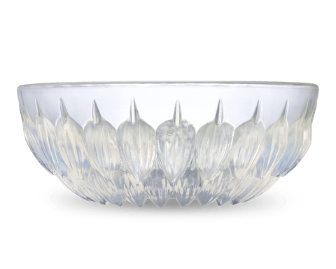 René Lalique Cacao Opalescent Glass Bowl