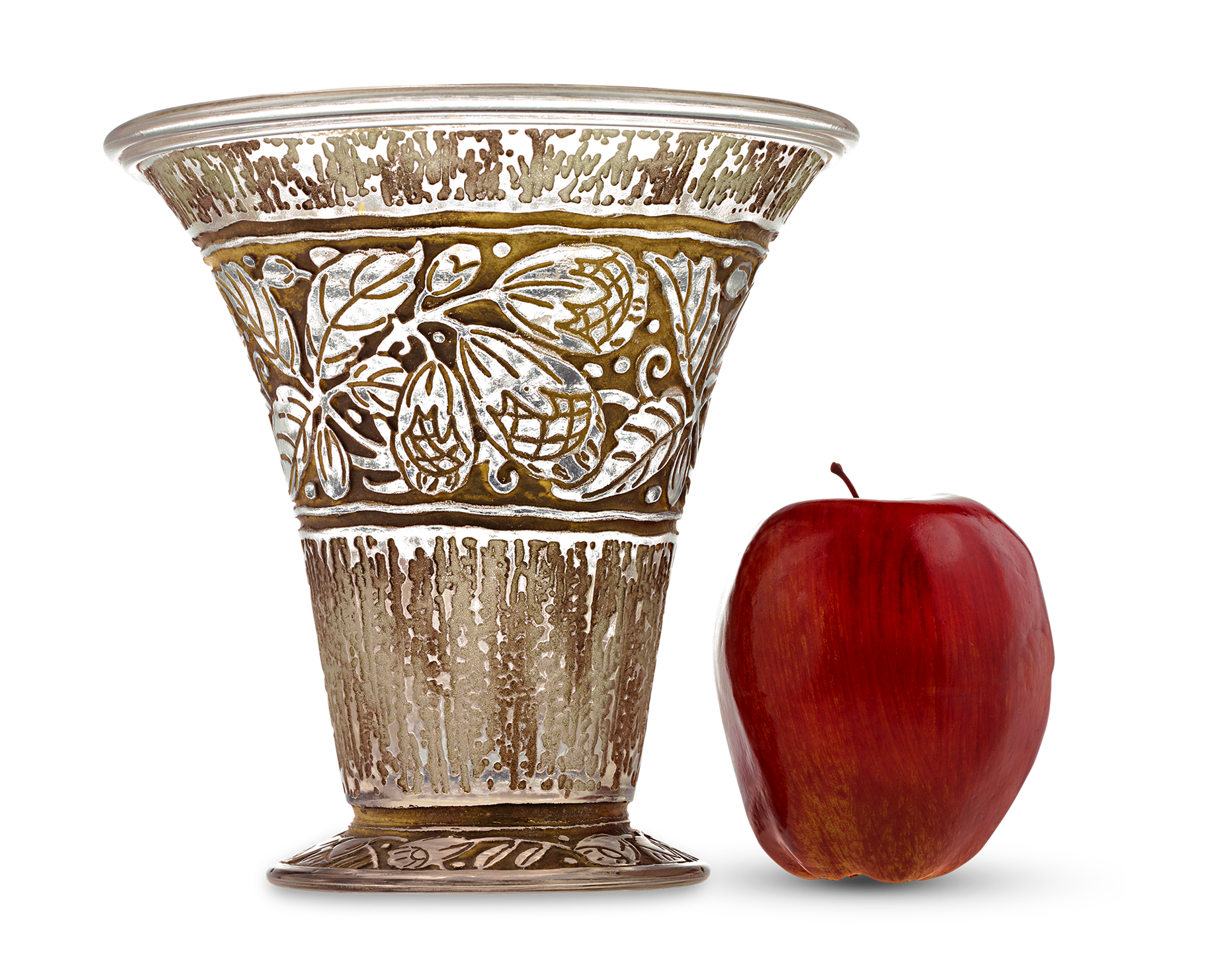 Daum Nancy Glass Vase