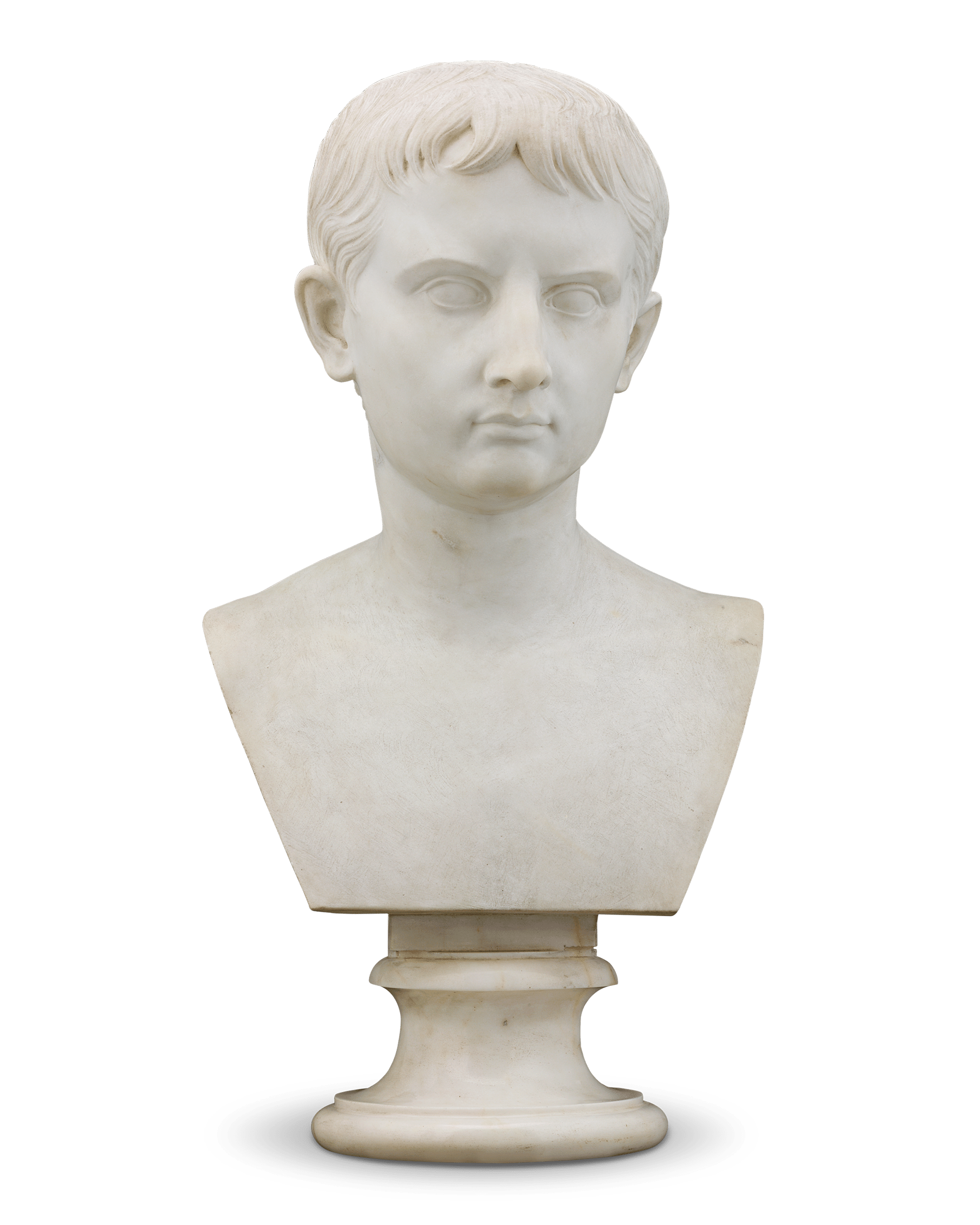 Young Emperor Augustus by Augustus Saint-Gaudens