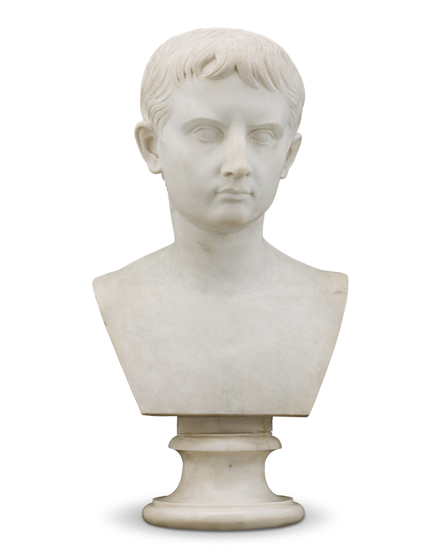 Young Emperor Augustus by Augustus Saint-Gaudens