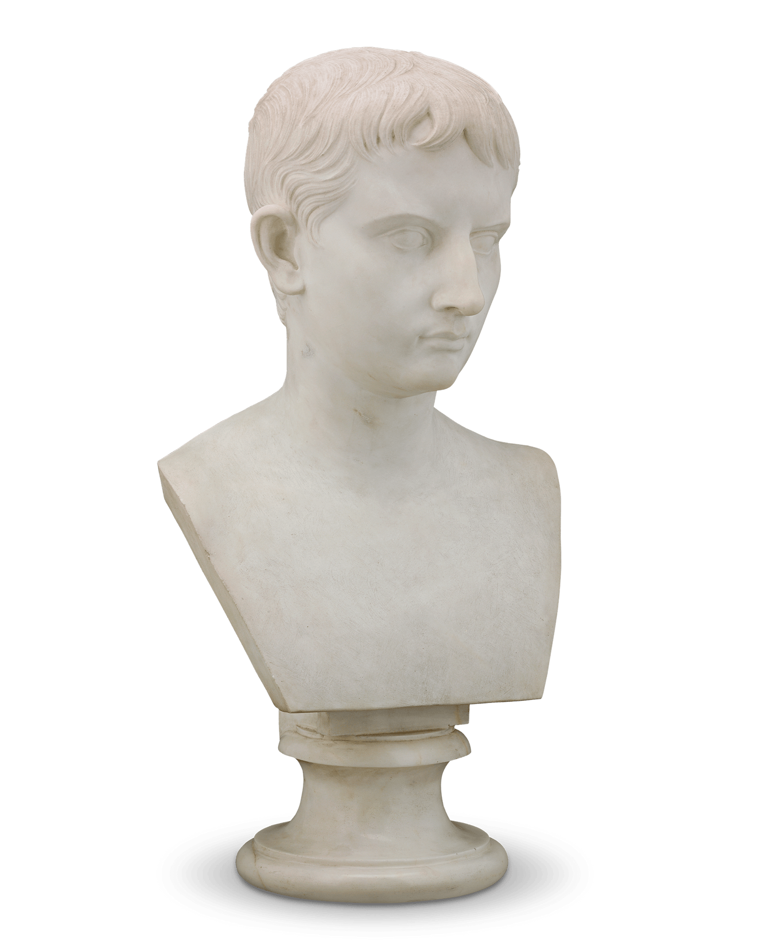 Young Emperor Augustus by Augustus Saint-Gaudens