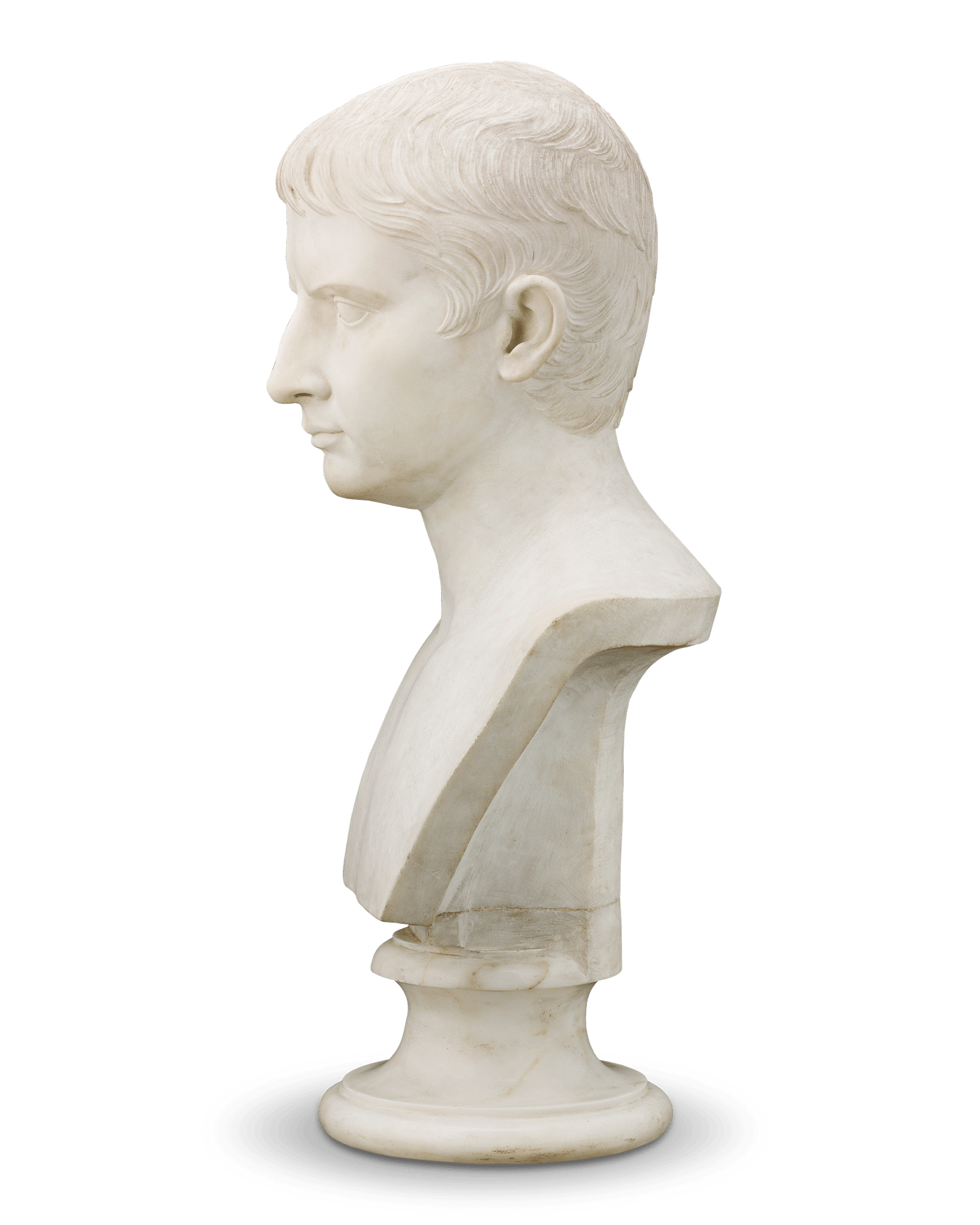 Young Emperor Augustus by Augustus Saint-Gaudens