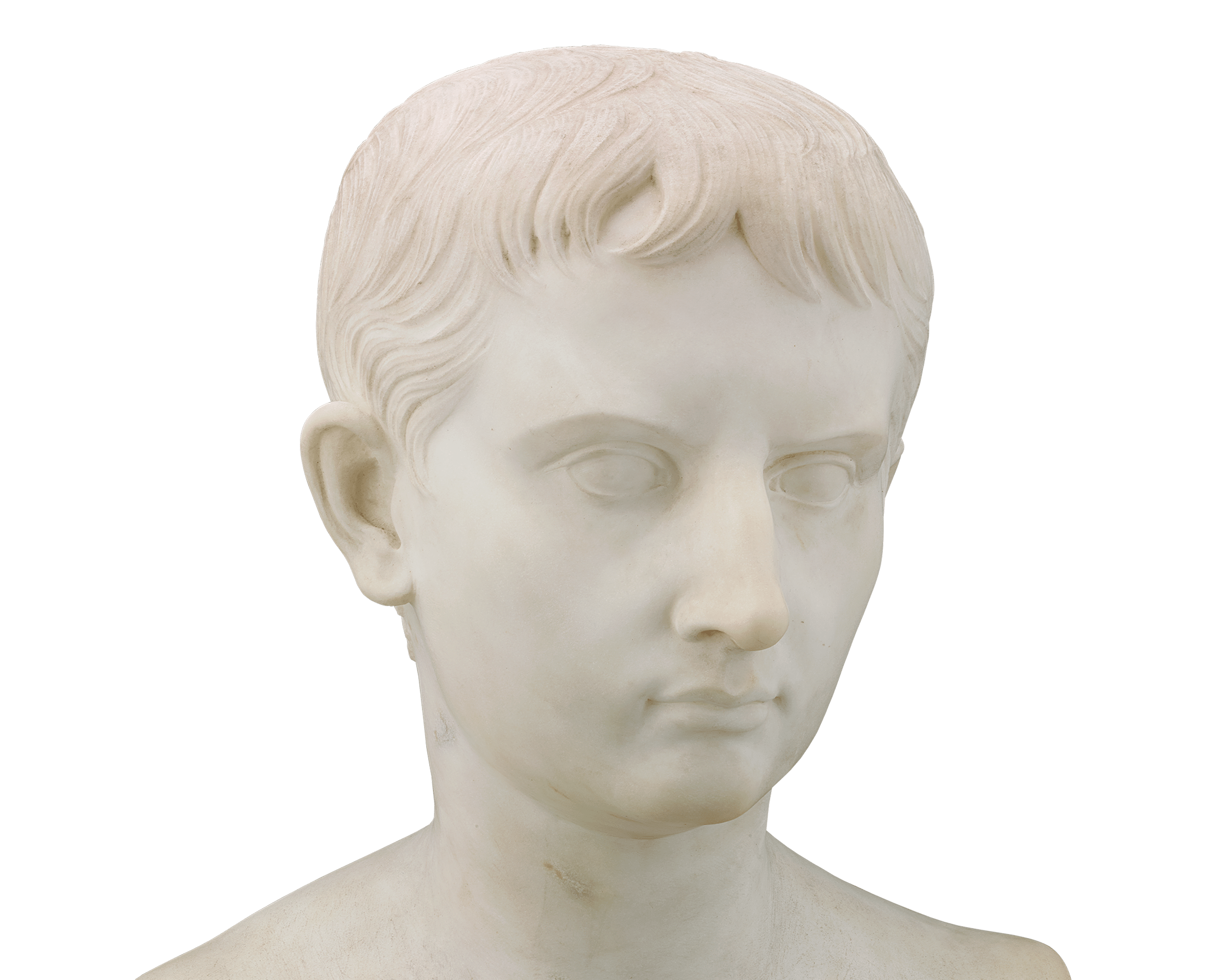 Young Emperor Augustus by Augustus Saint-Gaudens