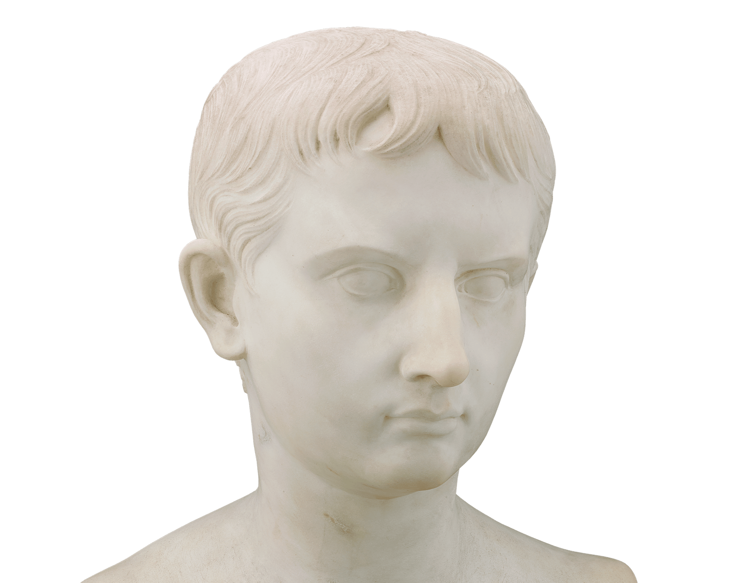 Young Emperor Augustus by Augustus Saint-Gaudens