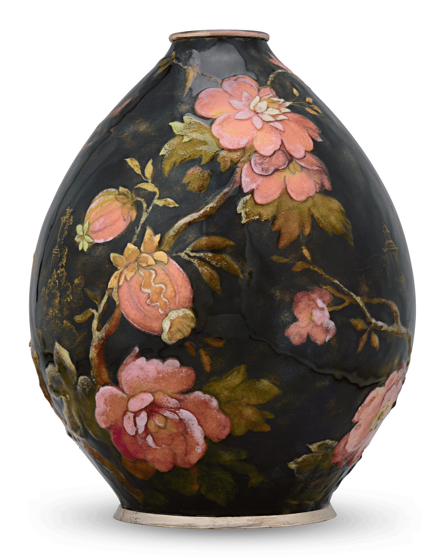 Camille Fauré Pink Blossom Vase