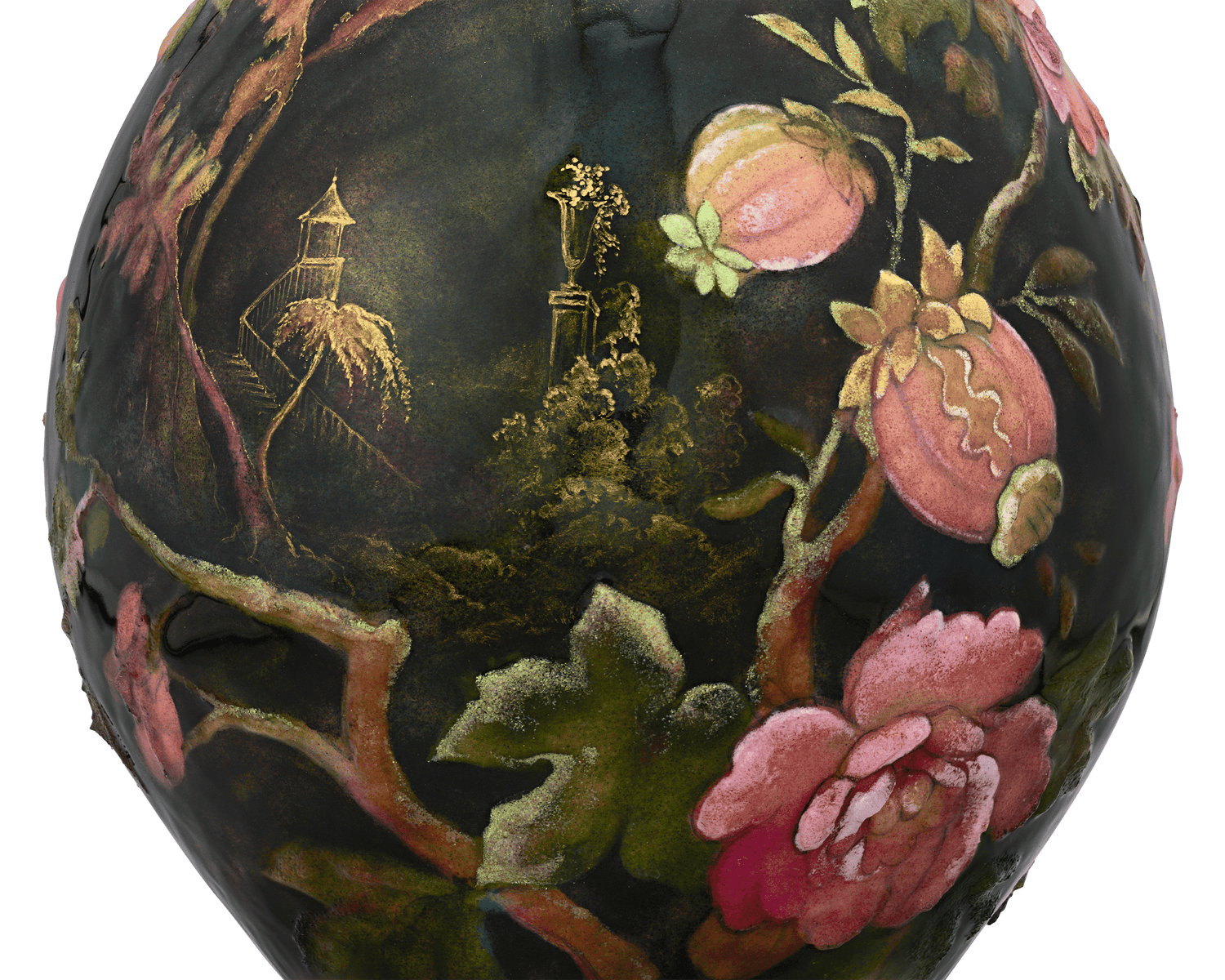 Camille Fauré Pink Blossom Vase