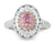 Argyle Fancy Vivid Pink and White Diamond Ring