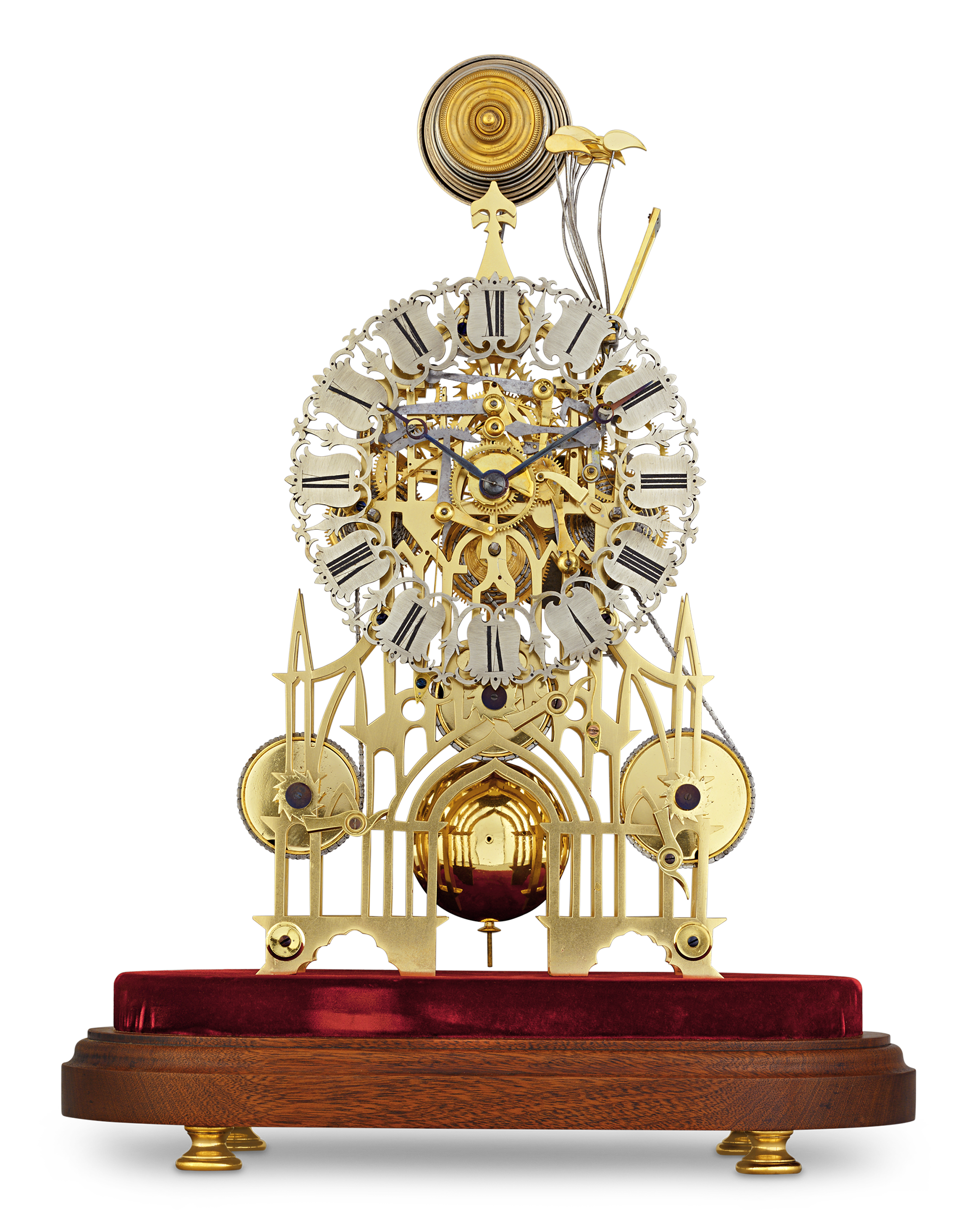 Three Train Clock by Smith & Sons