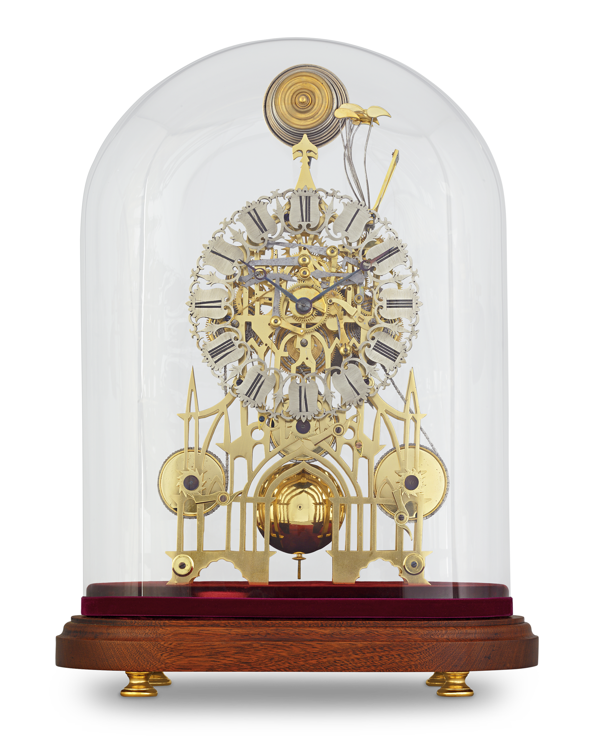 Three Train Clock by Smith & Sons