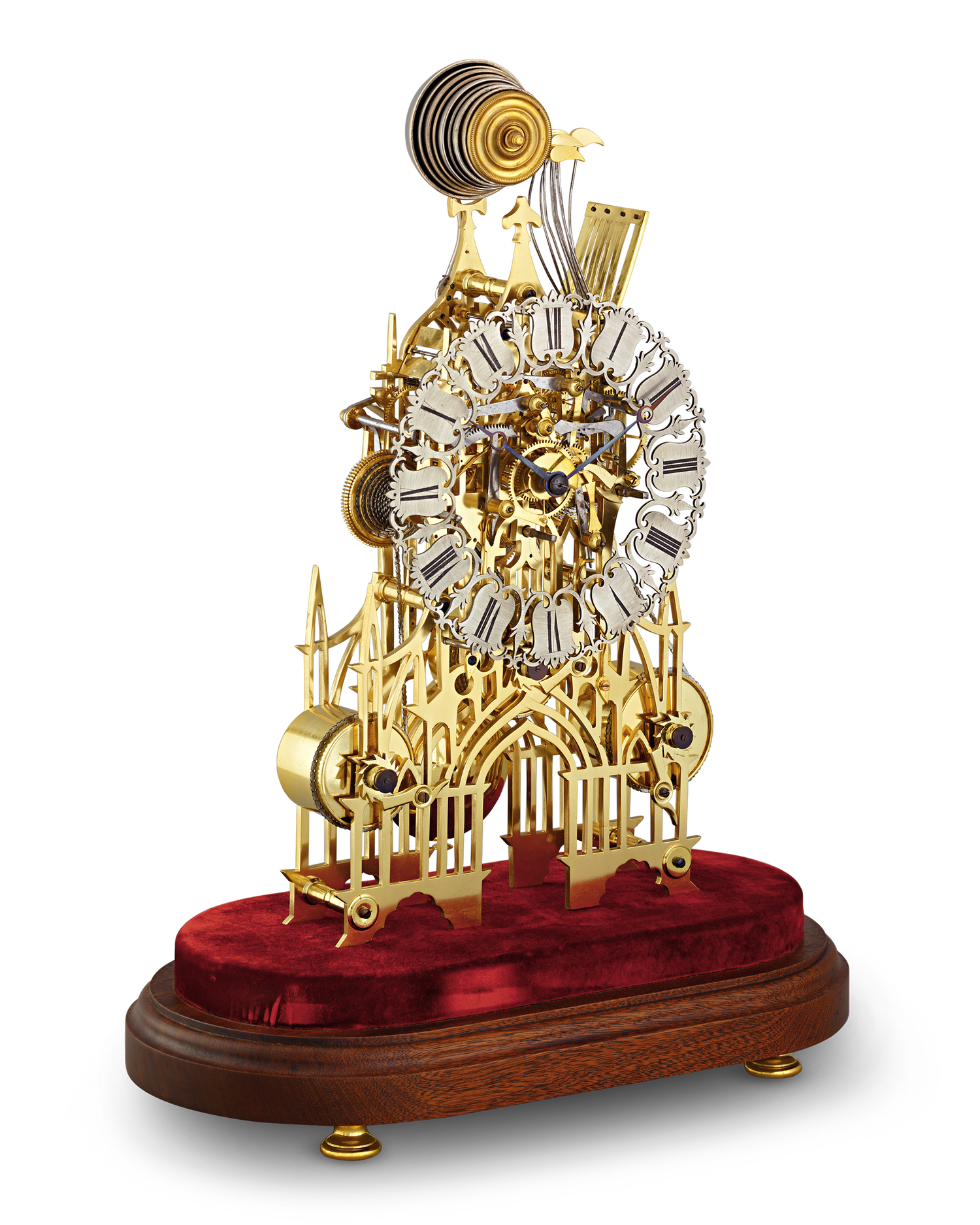 Three Train Clock by Smith & Sons