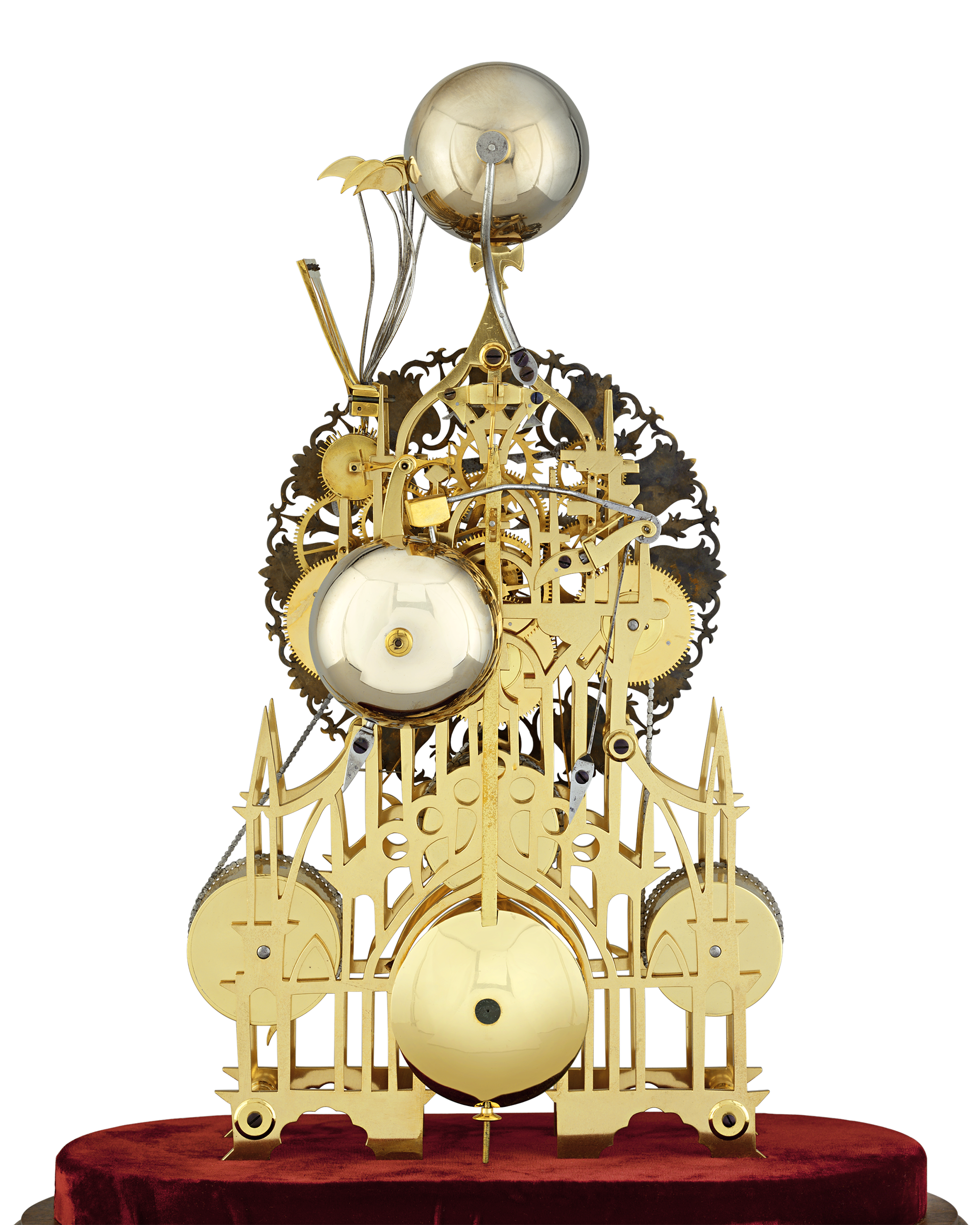 Three Train Clock by Smith & Sons