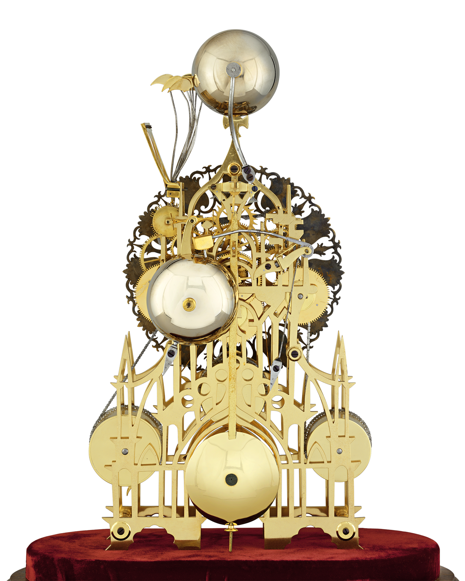 Three Train Clock by Smith & Sons