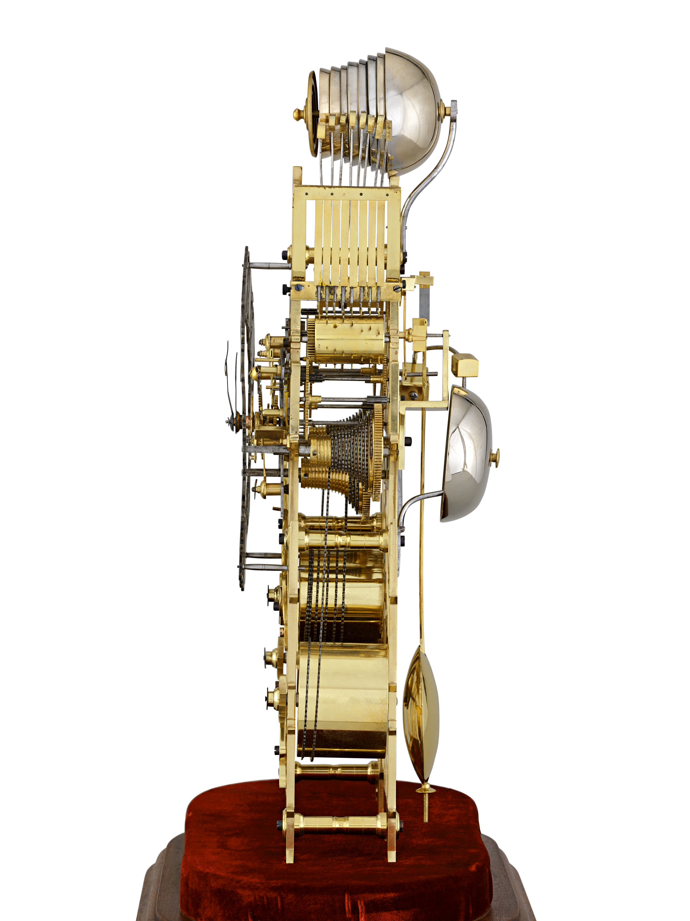 Three Train Clock by Smith & Sons