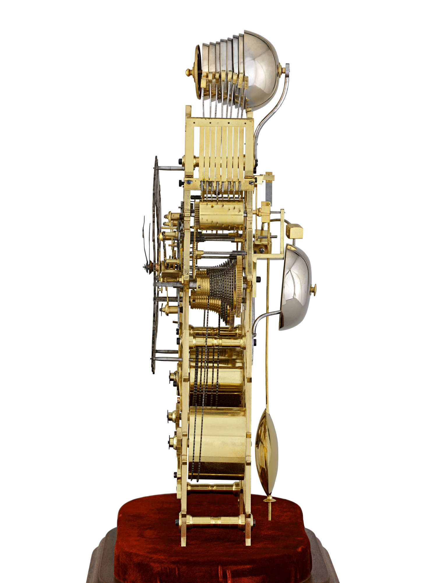 Three Train Clock by Smith & Sons