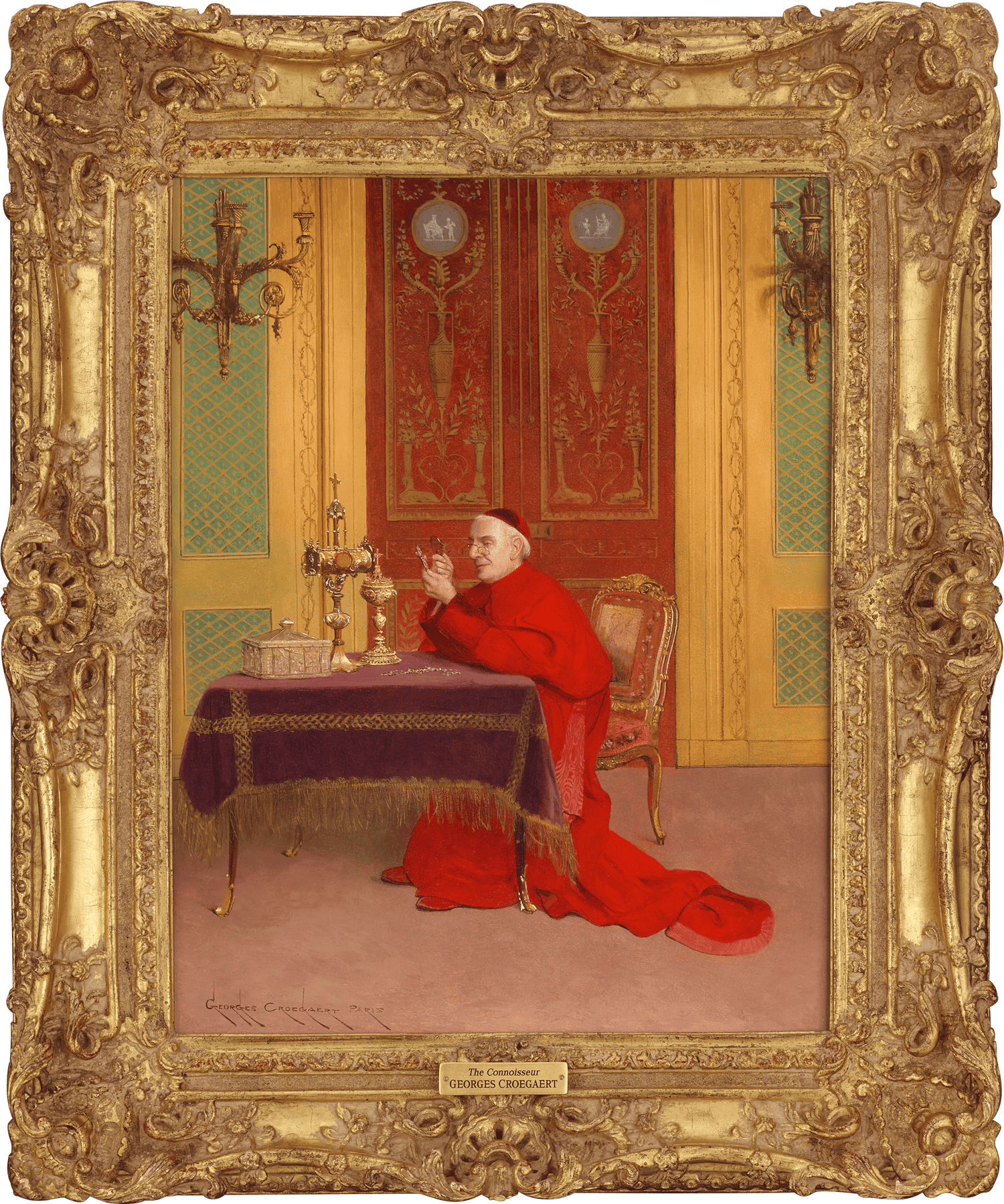 The Connoisseur by Georges Croegaert