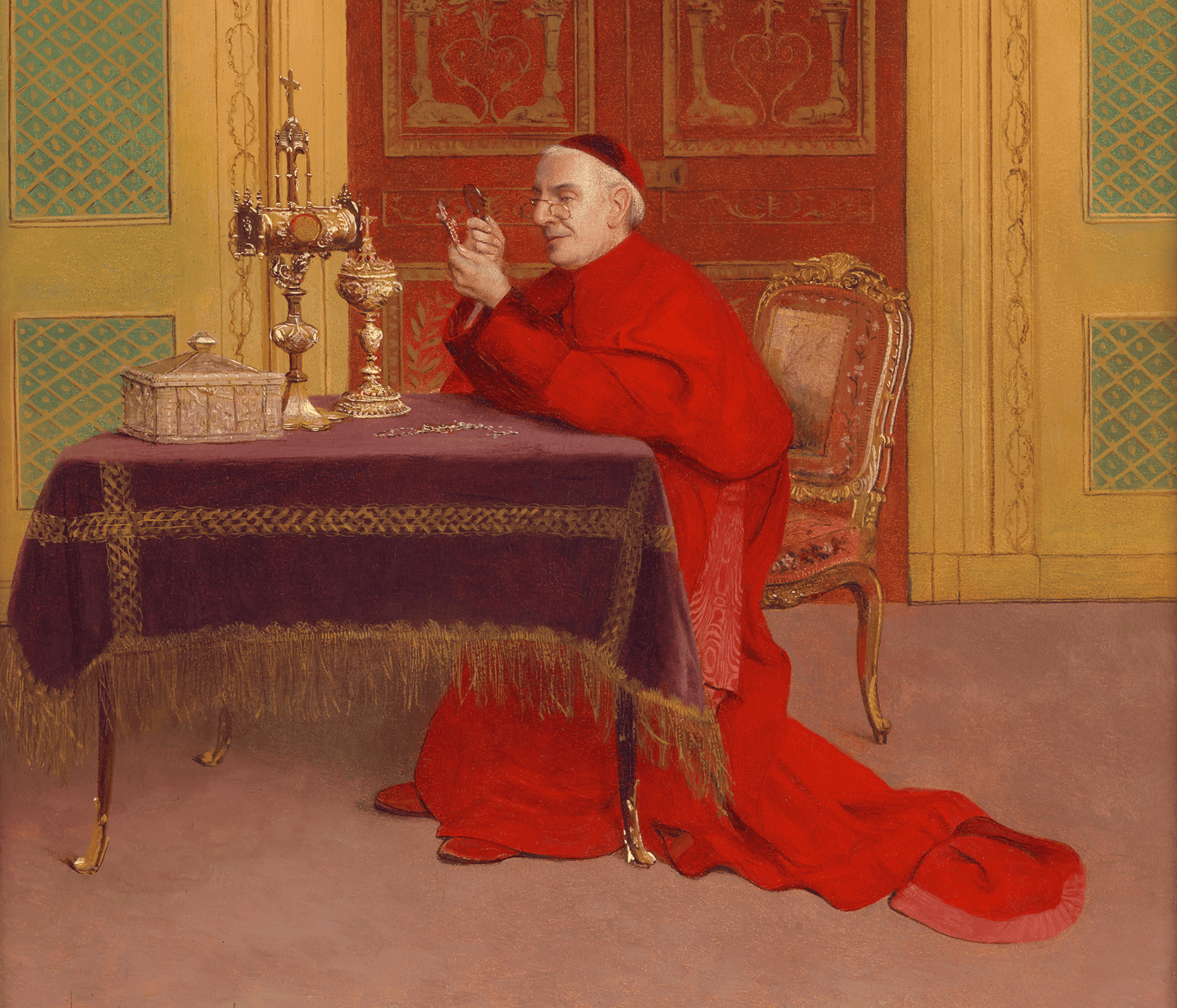 The Connoisseur by Georges Croegaert