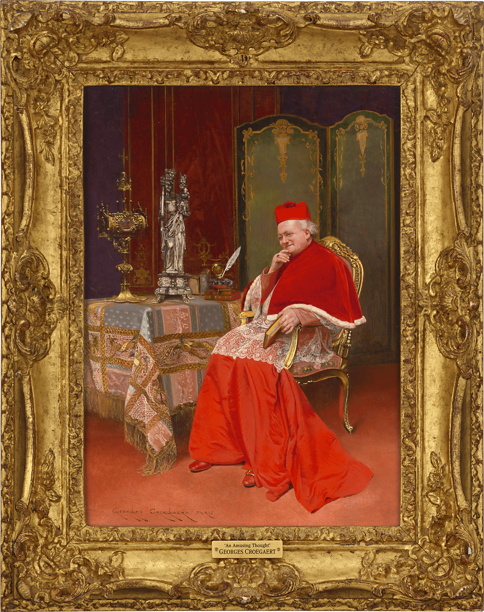 An Amusing Thought by Georges Croegaert