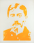 Portrait of Marcel Proust by Andy Warhol