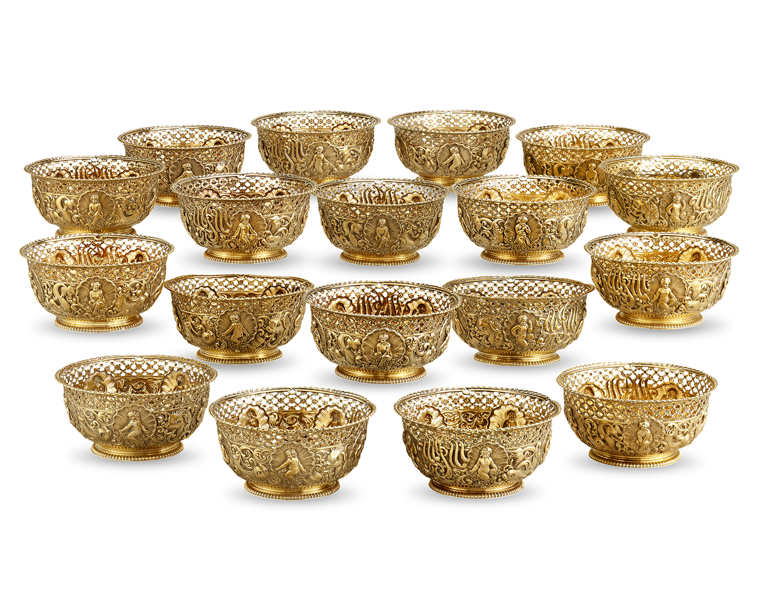 Tiffany & Co. Silver-Gilt Finger Bowls