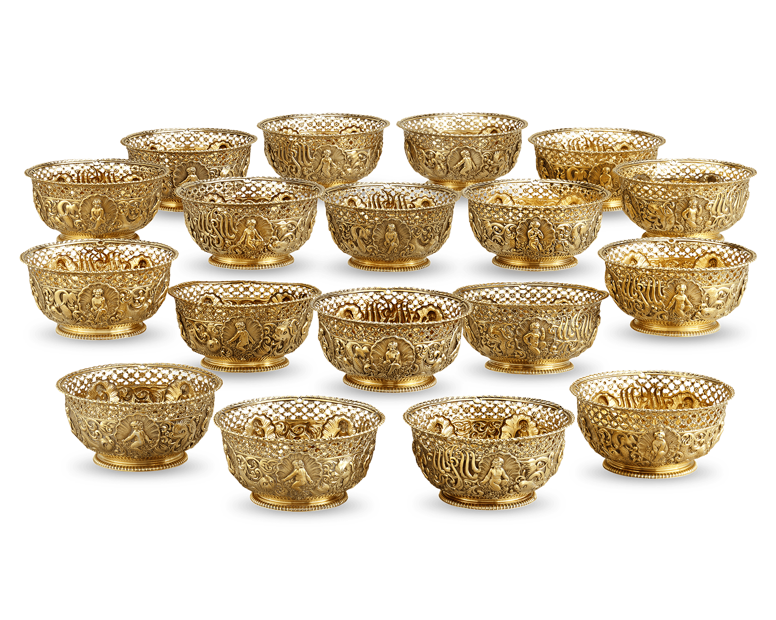 Tiffany & Co. Custom Finger Bowls for Mary Jane Morgan