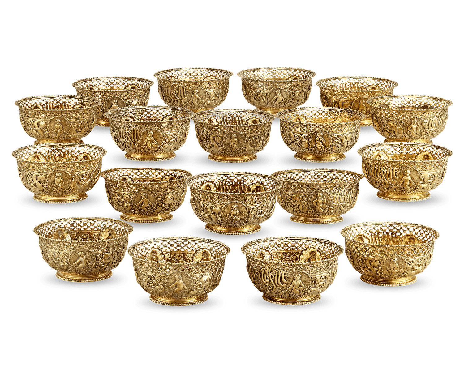 Tiffany & Co. Custom Finger Bowls for Mary Jane Morgan