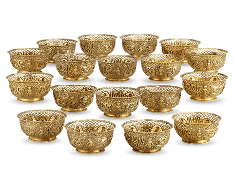 Tiffany & Co. Custom Finger Bowls for Mary Jane Morgan