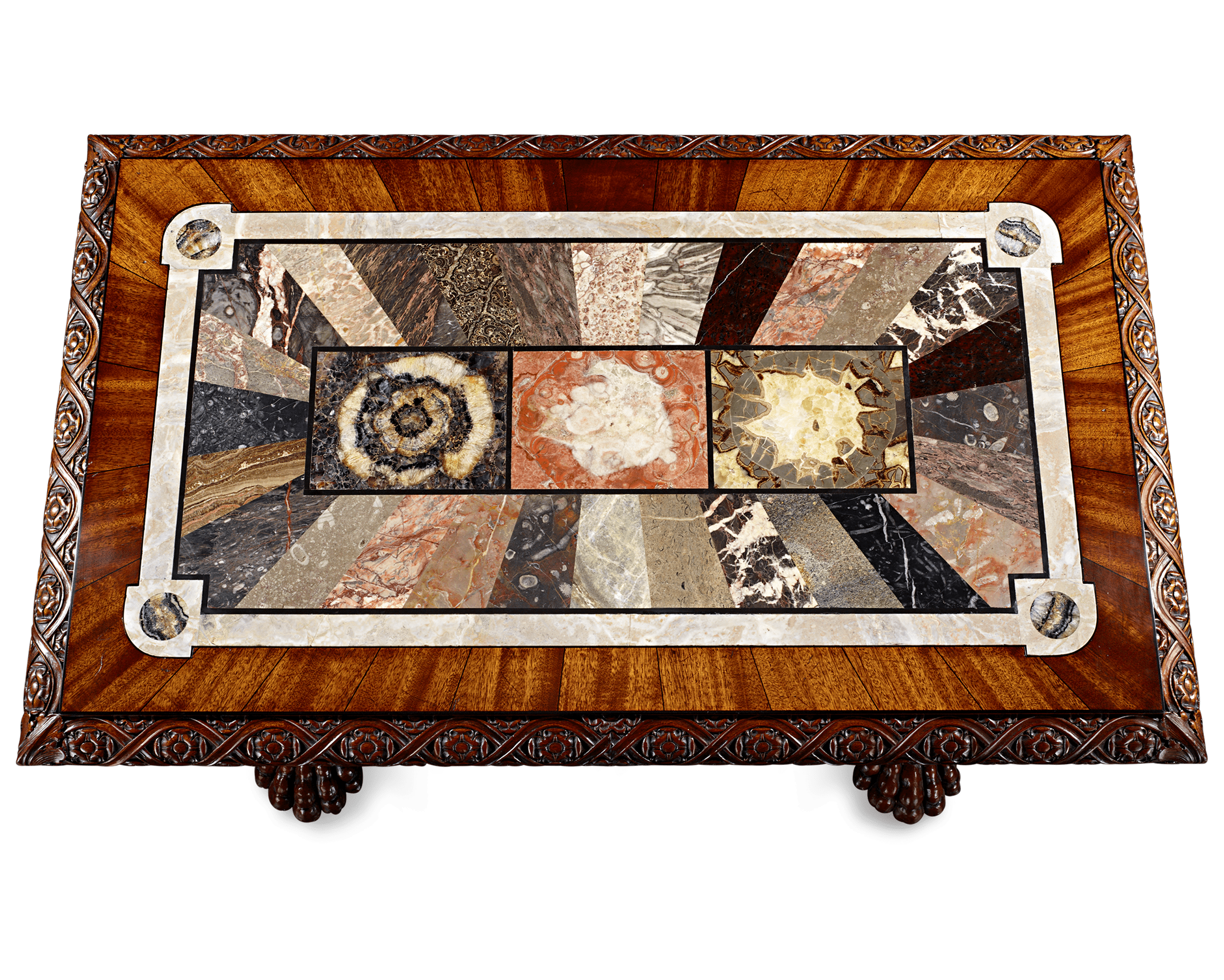 Blue John Table by Royal Marble Works