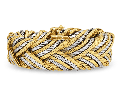 Tiffany & Co. Woven Gold Bracelet
