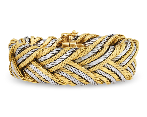 Tiffany & Co. Woven Gold Bracelet