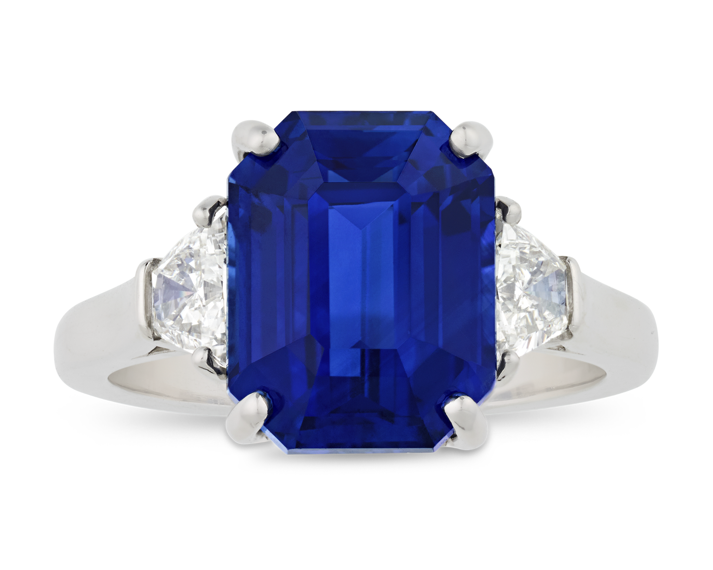 Oscar Heyman Ceylon Sapphire Ring, 7.57 Carats