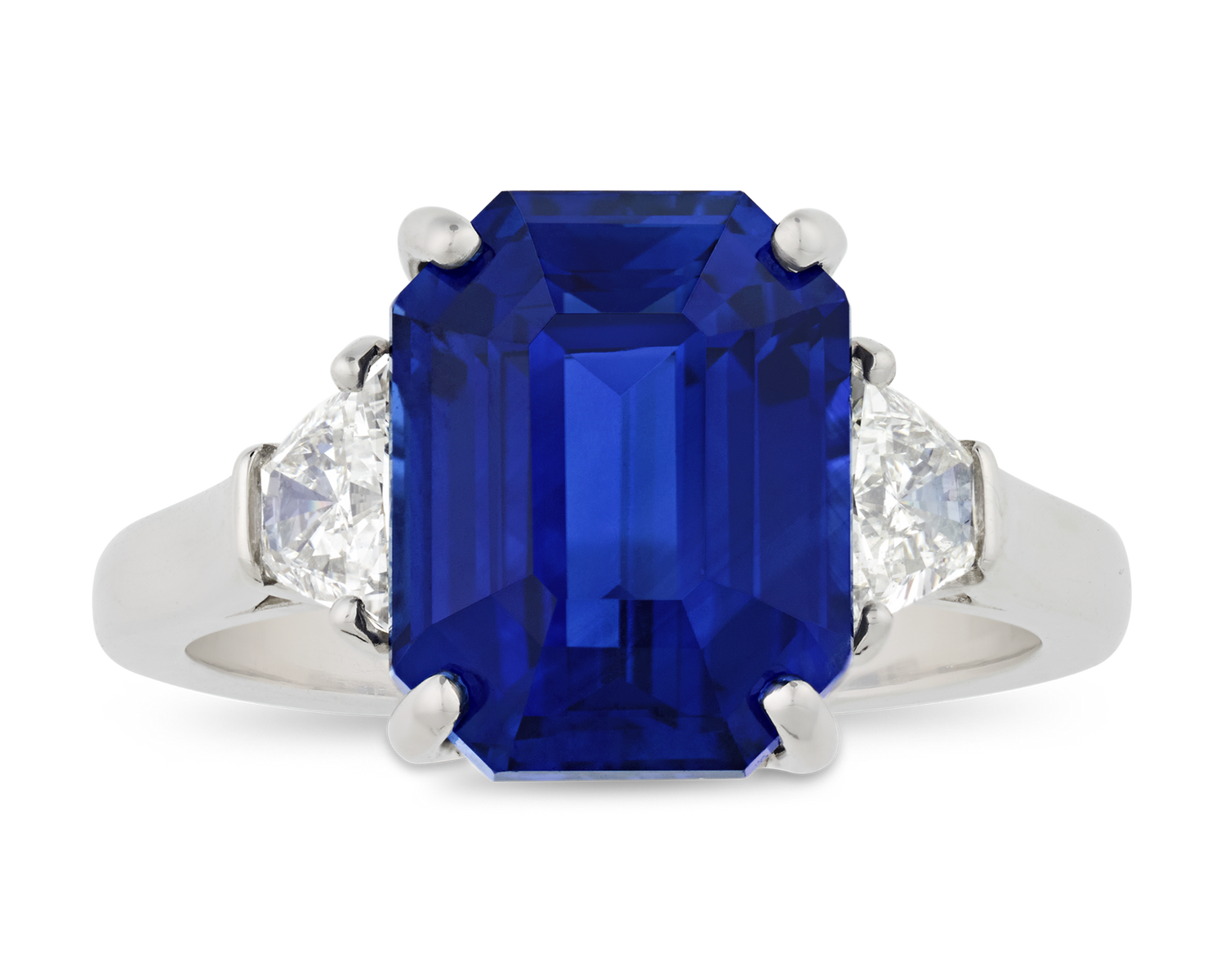 Oscar Heyman Ceylon Sapphire Ring, 7.57 Carats