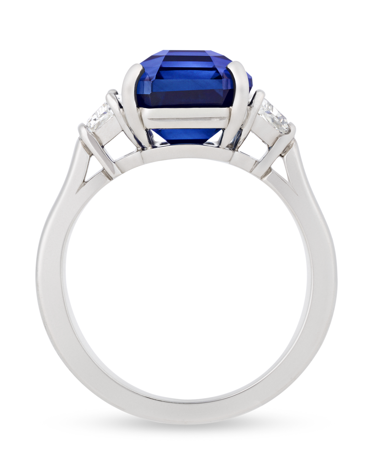 Oscar Heyman Ceylon Sapphire Ring, 7.57 Carats