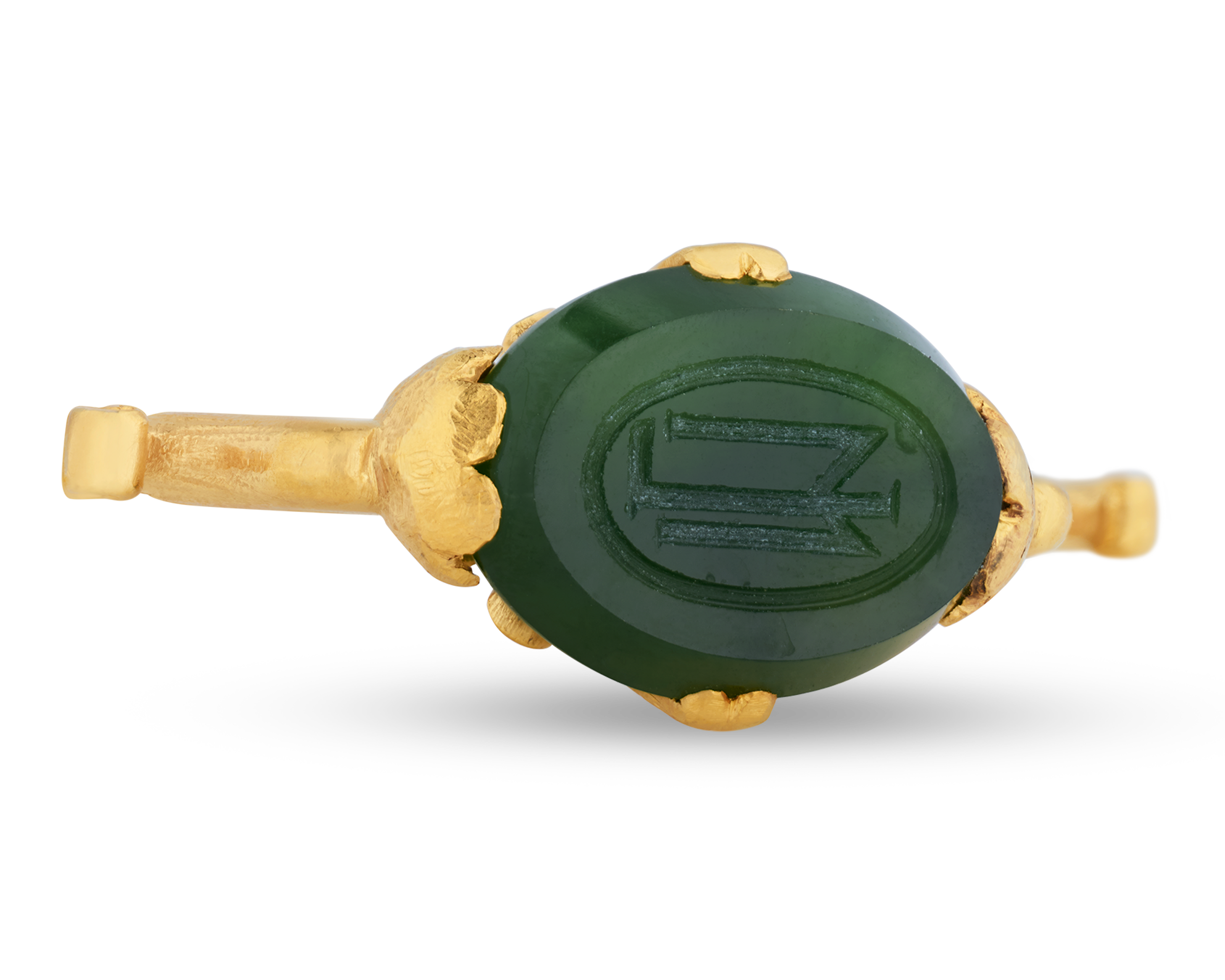 Tiffany & Co. Nephrite Jade Seal Pendant