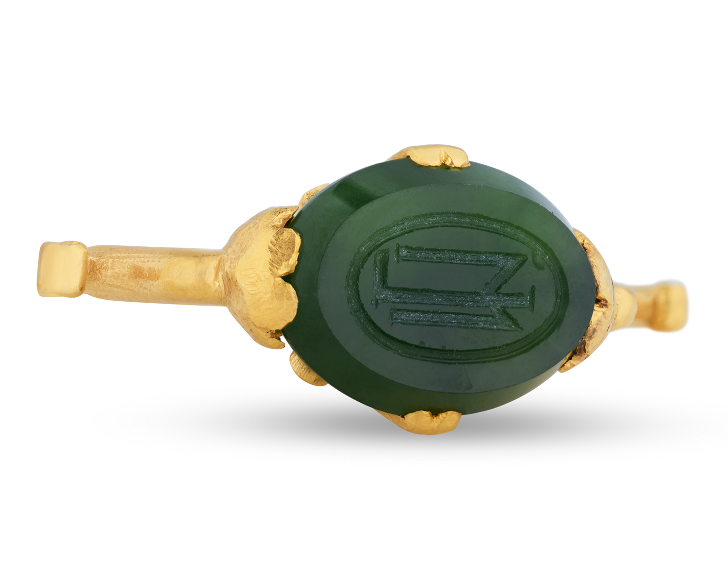 Tiffany & Co. Nephrite Jade Seal Pendant