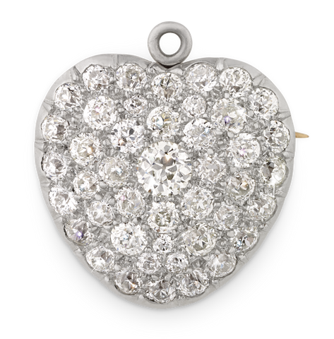 Tiffany & Co. Diamond Heart Pendant, 4.00 Carats