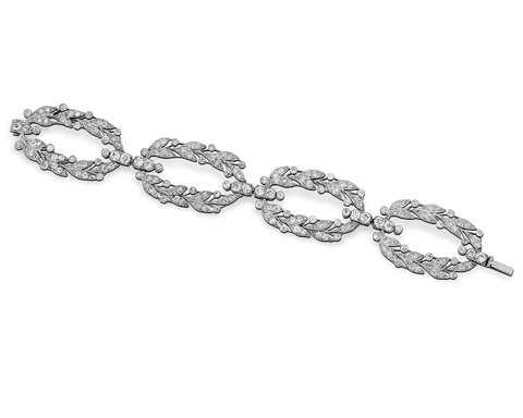 Cartier Laurel Wreath Diamond Bracelet