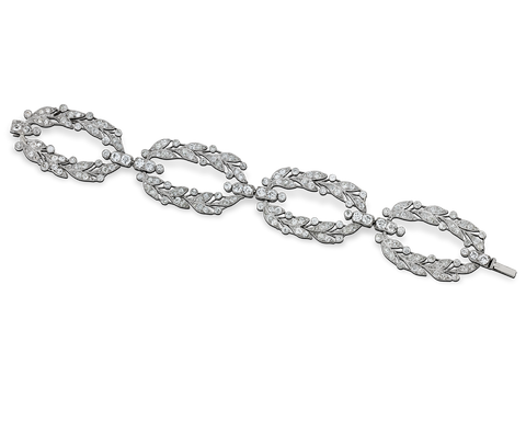 Cartier Laurel Wreath Diamond Bracelet