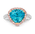 Brazilian Paraiba Ring, 3.73 Carats
