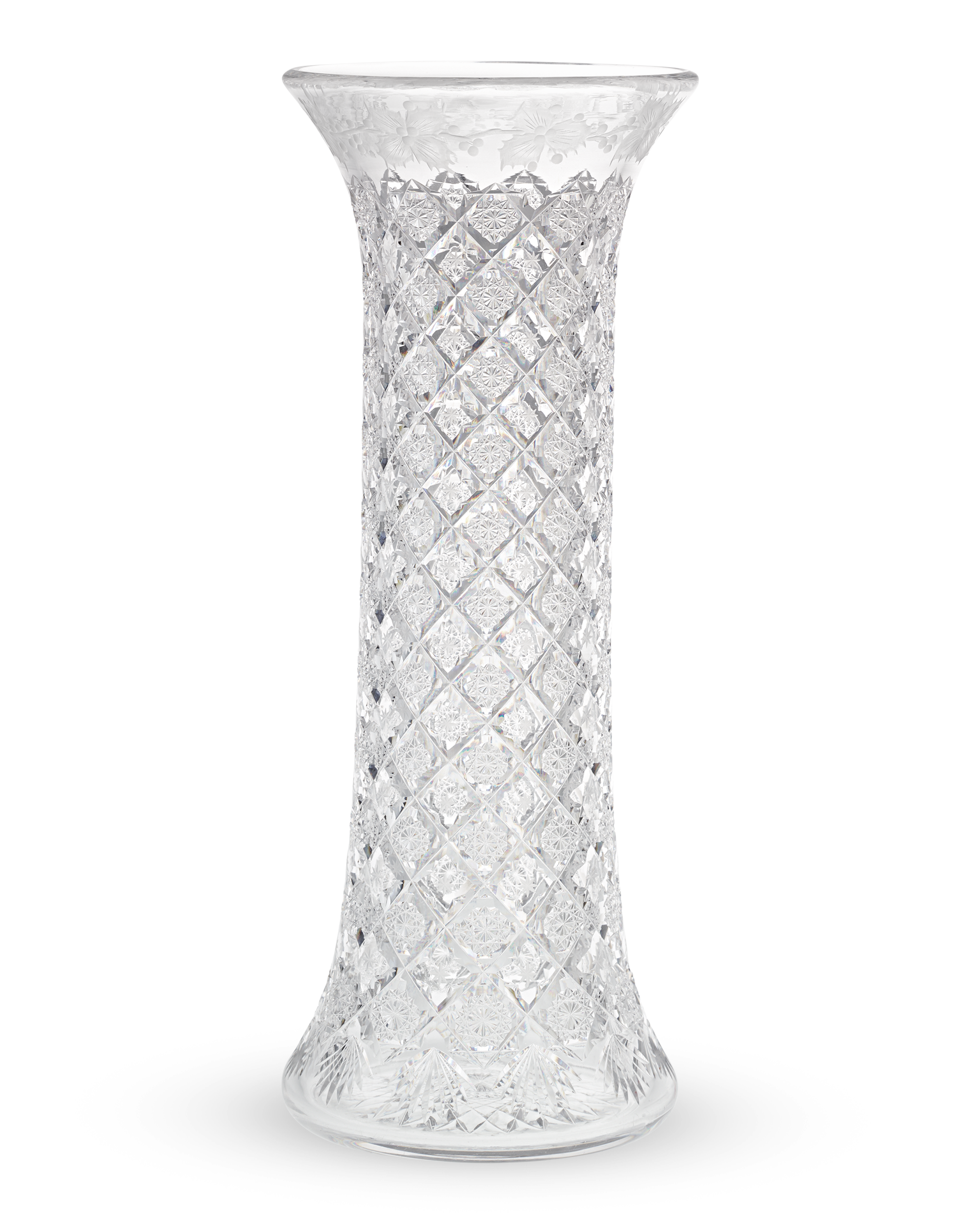 Sinclaire Holly and Snowflake Vase