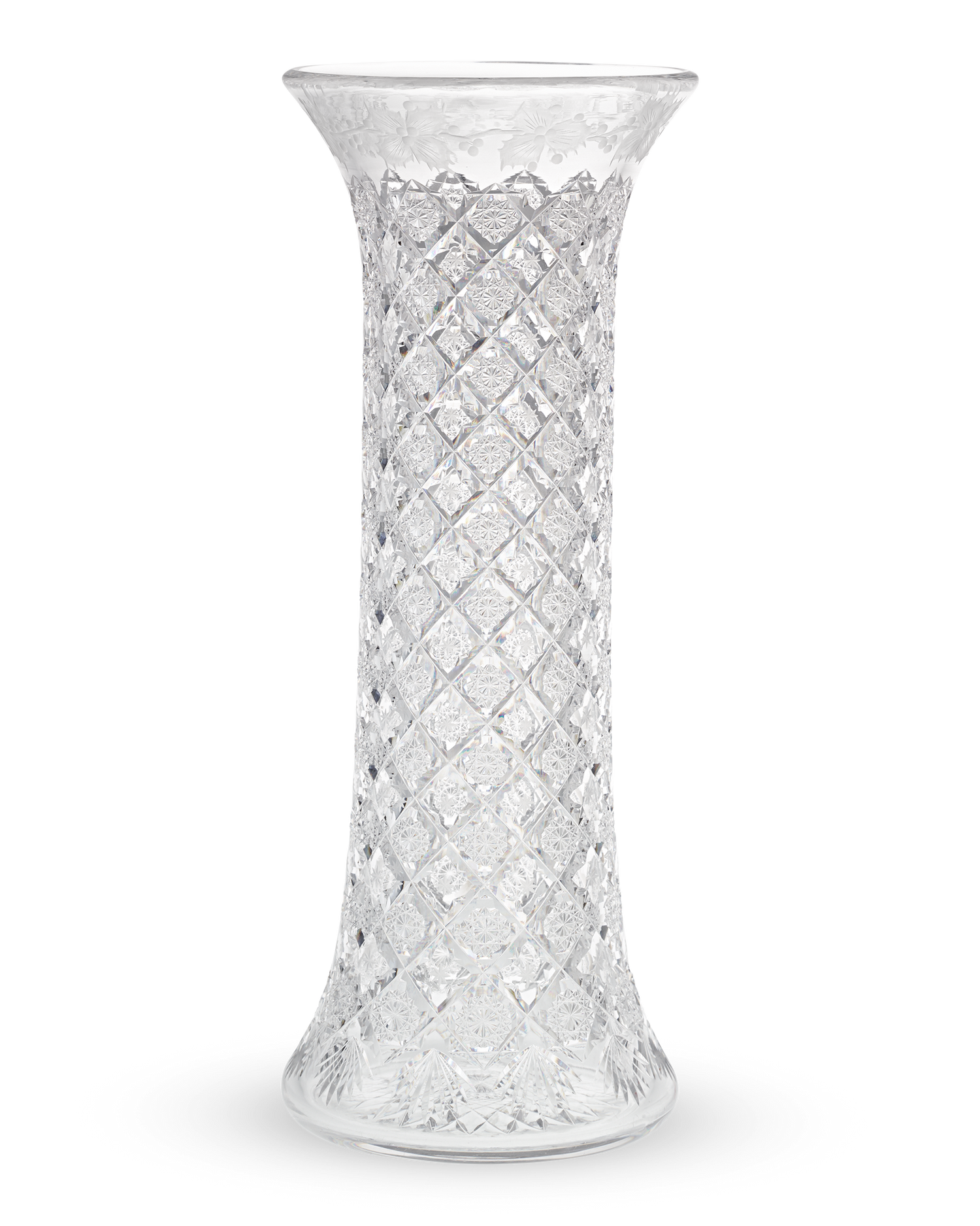 Sinclaire Holly and Snowflake Vase